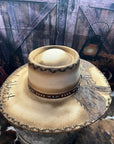 Custom Artist Burned Hat- Wild at Heart