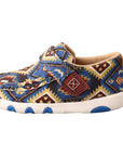Infant Driving Moc- Multicolor Blue Aztec ICA0019