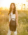 Indie Sugar Satchel- Black