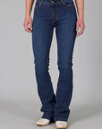 Chloe: Mid-Rise. Fitted Thigh. Flared.