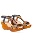 Talitha Handtooled Wedge -
