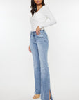 Midrise Doubleband Waist Flare- KC9365M-
