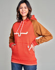 Amigo Hoodie- Burnt Red