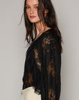 Sophia Top- FWT629- Black