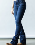 Chloe: Mid-Rise. Fitted Thigh. Flared.
