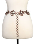 Thunderbird Concho Belt- Copper-
