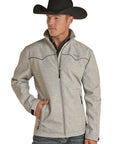 R&RD Powder River Men's Softshell in Light Grey
