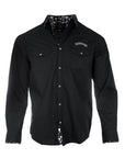 Time is Running Out- Men's Long Sleeve Black-