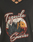 Tequila Sunrise Graphic Tee-