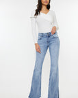 Midrise Doubleband Waist Flare- KC9365M-
