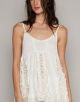 Reagan Sleeveless Top - GWT33v- Off-White