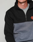 Diamond Head Sweatshirt- Black/Blue-