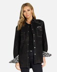 Delfino Time is Running Out Boyfriend Jacket-