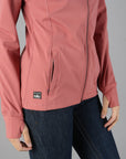 Lovell Zip Tech Jacket- Rose