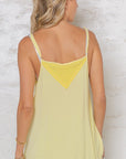 Penelope Tank - YKT54 - Baby Yellow