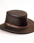 Midnight Rider Leather Hat