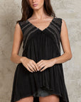 Harper Tank- TKT12 - Black