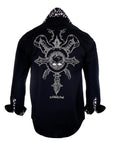 Time is Running Out- Men's Long Sleeve Black-