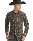 Vintage Rodeo Print Snap