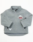 Infant/Toddler- Too Tough to Cry Softshell Jacket- Grey-