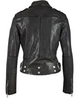 Wild 2 Leather Jacket- Black-