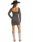 Black Denim Dress