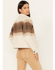 Sherpa Ombre Aztec Coat