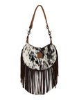 Cowhide Nellie Fringe Bag