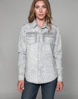 KC Tencel Top- Lt Grey -