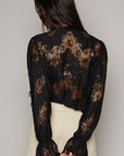 Sophia Top- FWT629- Black