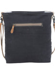Blue Candle Hand-Tooled Bag