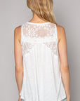 Mia Tank- GKT207 - Off- White