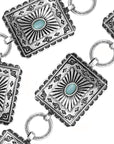 Small Square Concho Belt
