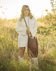 Indie Sugar Satchel- Walnut