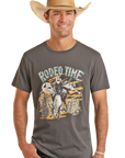 RodeoTime Tee- BU21T03690- Charcoal-