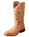 Hooey Boots 8 B Blush/Blush WHY0012