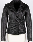 Benja Leather Jacket- Regular Fit- Black