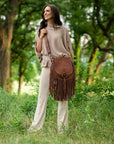 Indie Saddle Bag- Walnut