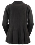 Blaire Wool Peacock- Charcoal