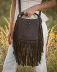 Indie Sugar Satchel- Black