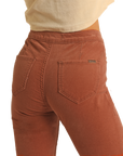 Corduroy Flare- BW6PD02239 - Rust