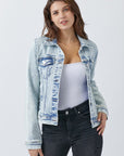 Vintage Washed Denim Jacket- RDJ1110- Acid Wash