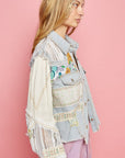 Ava Jacket- GWT170 - Light Denim