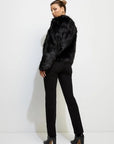 Unreal Dream Luxe Faux Fur Jacket - Black-