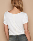 Avery Top- UKT278- Off-White-