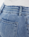 Midrise Doubleband Waist Flare- KC9365M-