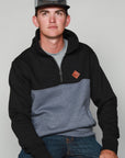 Diamond Head Sweatshirt- Black/Blue-