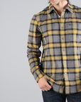 Twin Peaks Flannel- Gold/Grey-