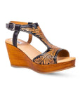 Talitha Handtooled Wedge -