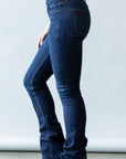 Chloe: Mid-Rise. Fitted Thigh. Flared.